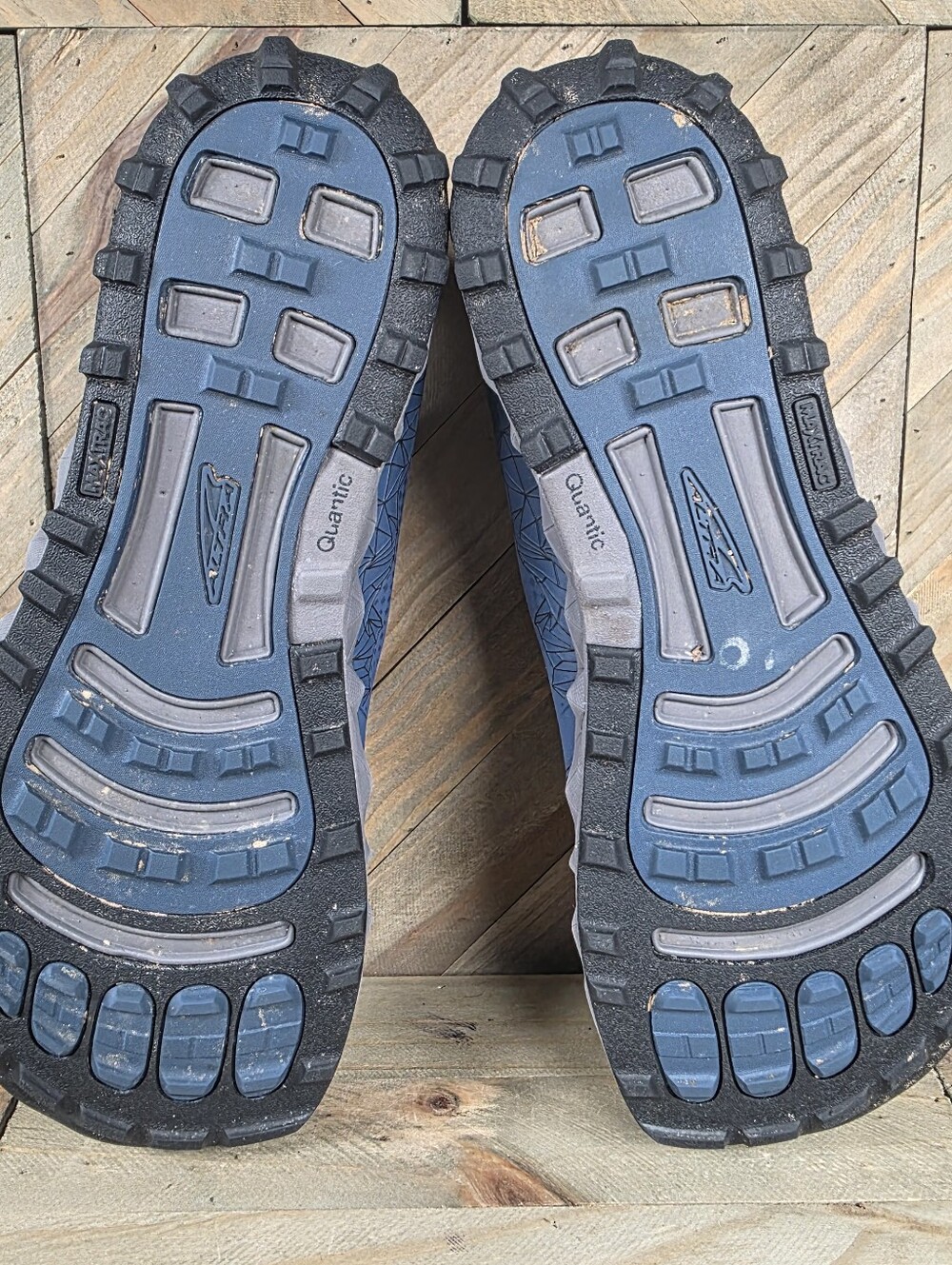 Altra Superior 4 Mens Athletic Running Shoes Size 12.5 Blue Gray AFM1953G420 - Picture 8 of 9